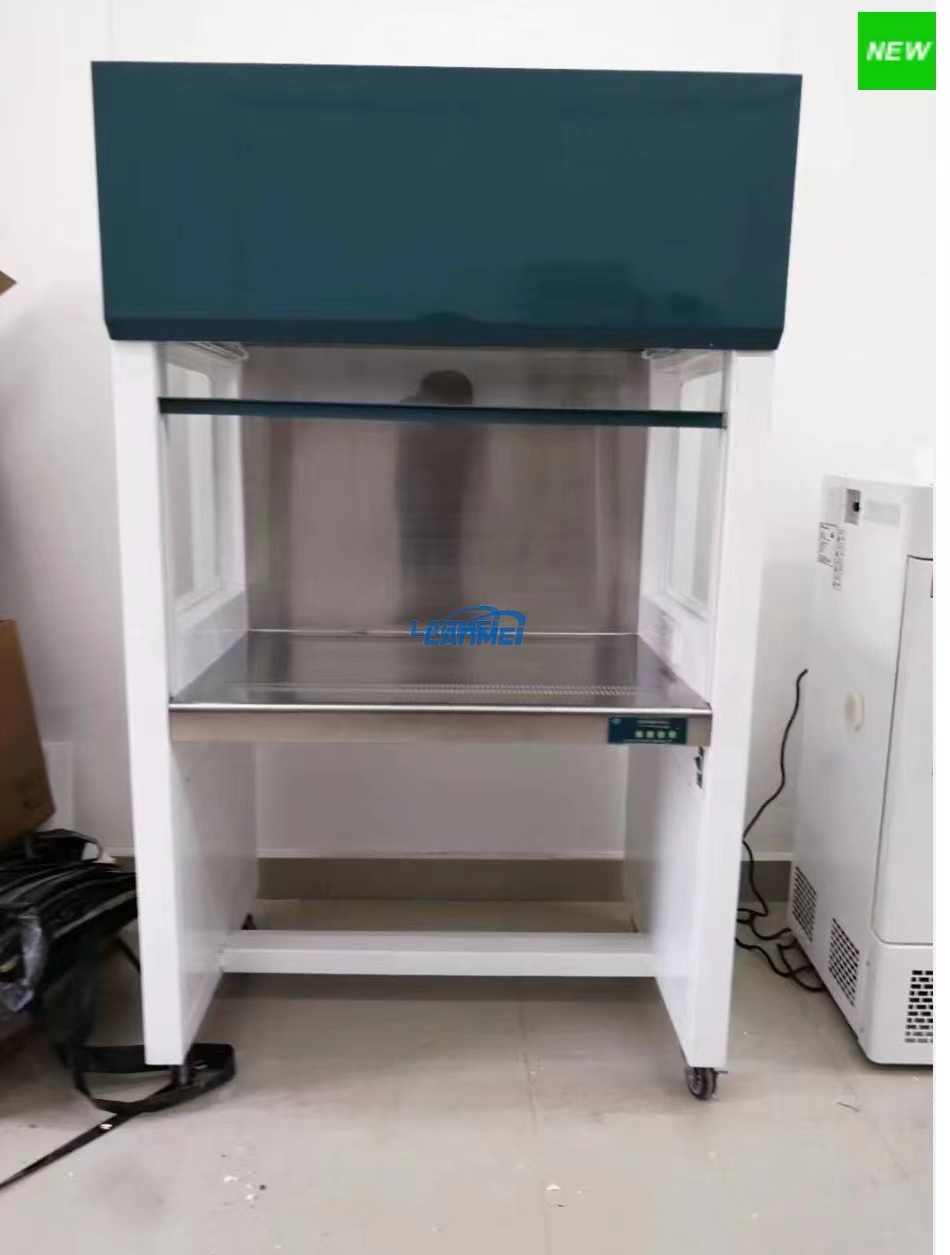 Laboratorium vertikal horisonTell laminär luft ren bänk