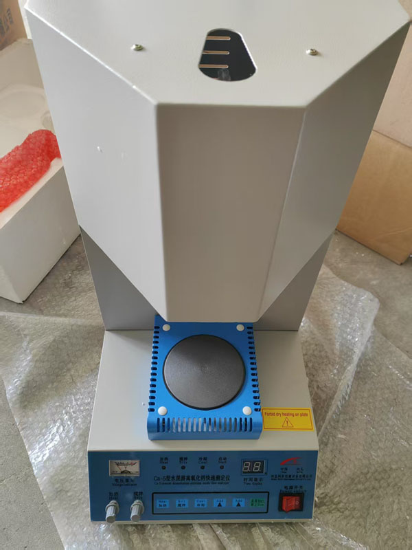Cementfri kalciumoxid Tester Laboratorium