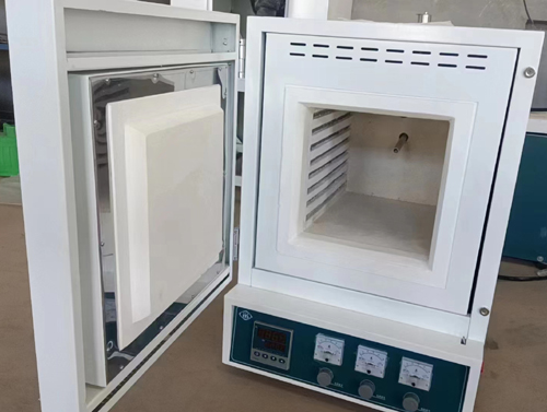 Högkvalitativ keramisk fiber Muffle ugn laboratorium