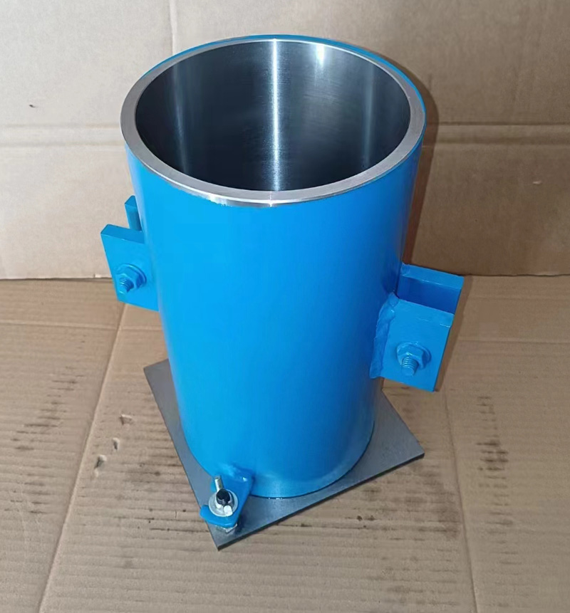 Stålcylinder kub betong prover form