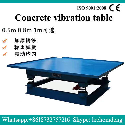 1mx1m Betongvibrationsbord
