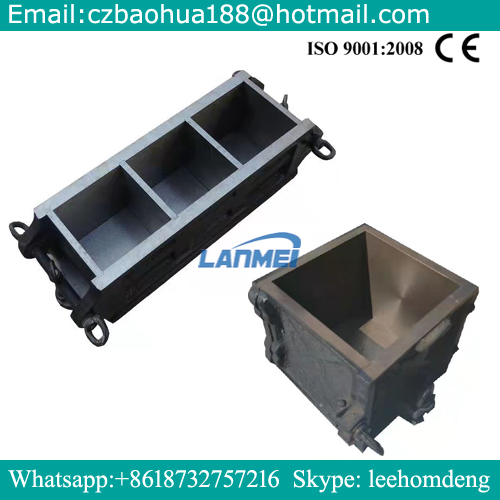 Högkvalitativ betong Iron Cube Mould