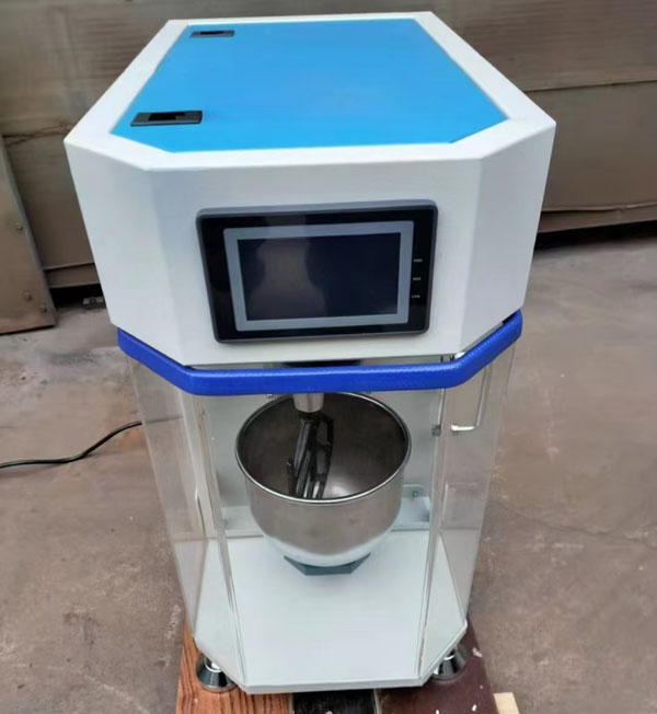 LCD pekskärm laboratorium cementpasta mixer