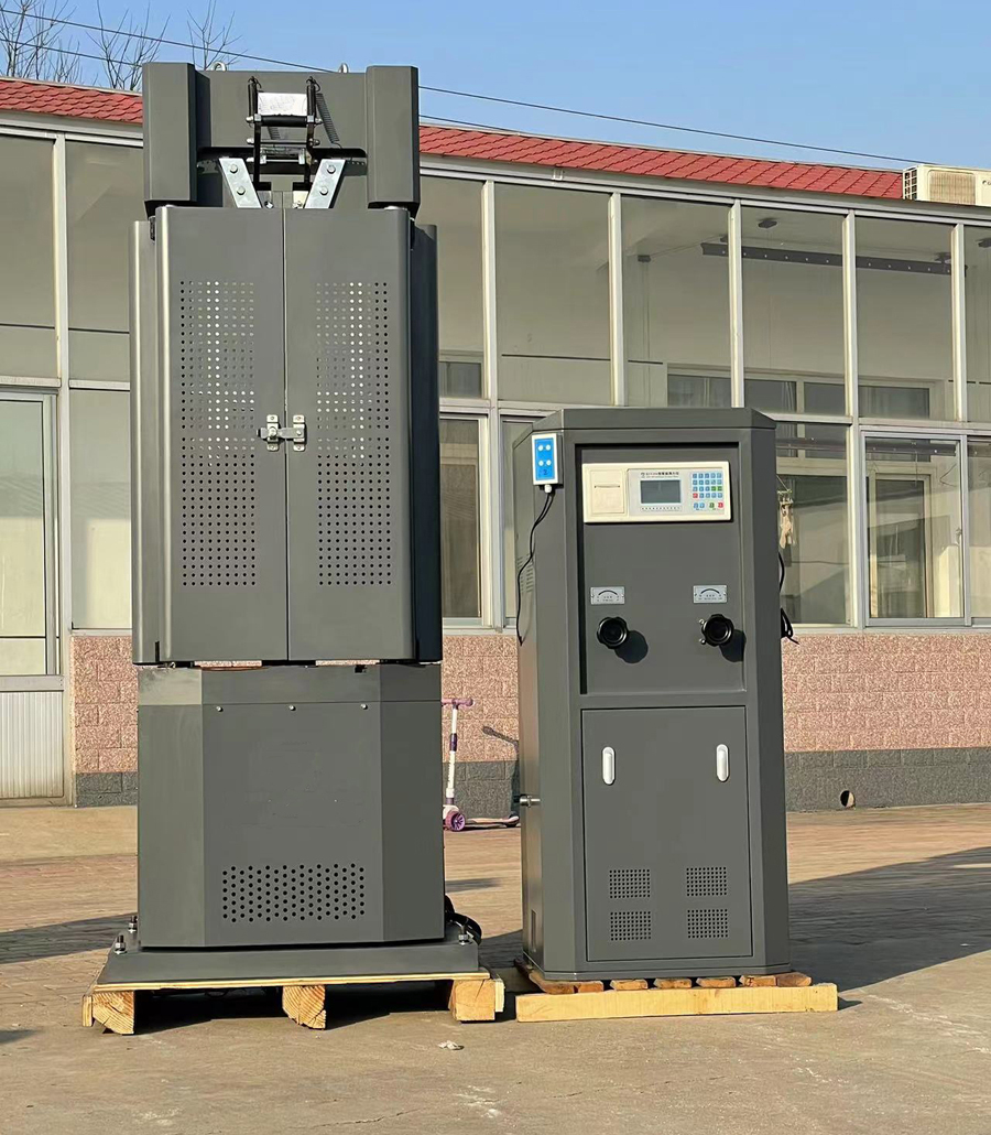 Elektro-hydraulisk universalmaterial Testmaskin 1