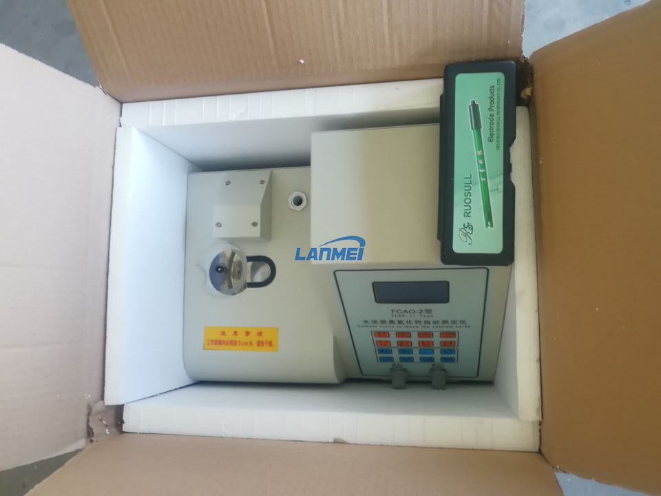 Laboratorie Automatisk gratis kalciumoxidtestare