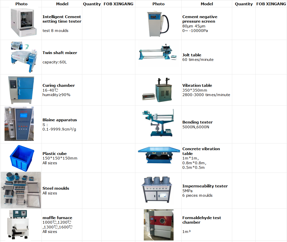cementbetonglaboratorieinstrument