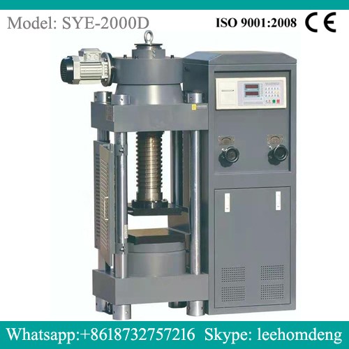 Betongtryckstestmaskin